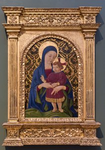 Madonna og det lille barn af Paolo Uccello