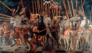 Slaget ved San Romano, 1432 c1435-1440 af Paolo Uccello