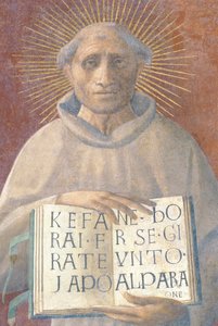 The Blessed Jacopone by Todidani af Paolo Uccello