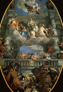 Apotheosis of Venedig, 1585. af Paolo Veronese