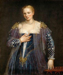 Portræt af en venetiansk kvinde La Bella Nani, ca. 1560.