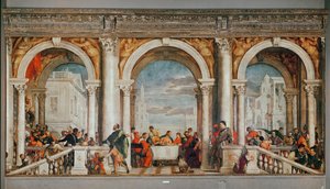 Festen i Huset Levi af Paolo Veronese