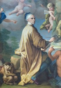 Selvportræt, post 1714, Paolo de Matteis (olie på lærred) af Paolo di Matteis