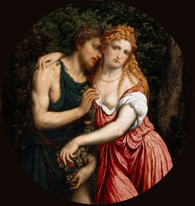 Mytologisk par, ca. 1540.