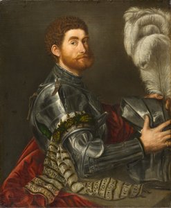 Portræt af en mand i rustning, ca. 1535-1540