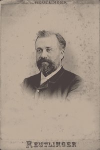 Portræt af komponisten Henri Maréchal 1842-1924, 1893. af Paris . Photo studio Reutlinger