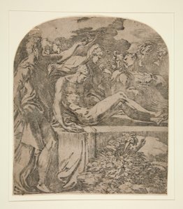 Kristi begravelse / Begravelsen af Parmigianino