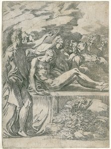 Kristi gravlæggelse af Parmigianino