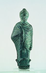 Shami kvindefigur, genoprettet fra det ødelagte tempel i byen Nehavand (kendt som Laodicea), Iran (bronze)