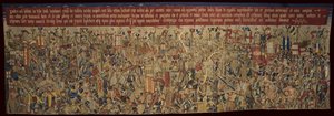 Pastrana-tapeterne, fremstilling af Tournai, sandsynligvis fra Passchier Greniers værksted, ca. 1471 - 1475 (gobelin)