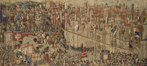 Pastrana-tapeterne, fremstilling af Tournai, sandsynligvis fra Passchier Greniers værksted, ca. 1471 - 1475 (gobelin)