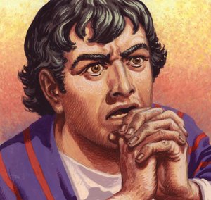 Joseph (gouache på papir)