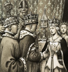Ægteskabet mellem kong Henrik V og prinsesse Katherine af Frankrig
