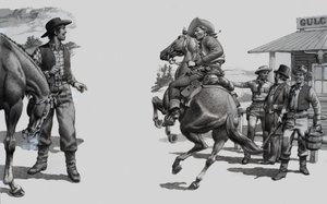 Uidentificeret western-scene
