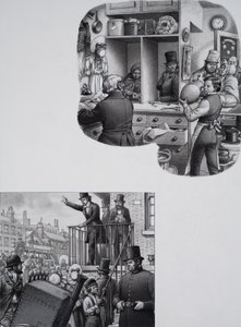 William Booth (1829-1912) (gouache på papir)