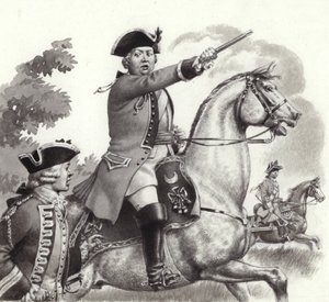 Hertugen af Cumberland (gouache på papir)