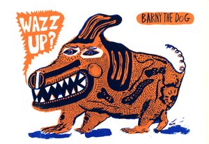 Wazz up, 2014 (serigrafi)