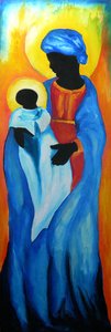Maria Gratia Plena, 2009 af Patricia Brintle