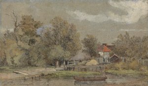 Battersea Fields, malet for Charles Matthews, Esq. af Patrick Nasmyth