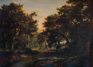 The Edge of the Wood, c1824 af Patrick Nasmyth