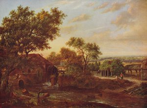 Vandmøllen, Carshalton, 1830, c1915