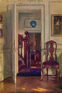 Et interiør ved Hove, c1800-tallet
