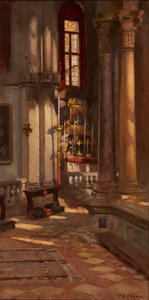 San Zaccaria, Venedig (olie på lærred)