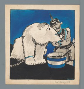 Tyskland og Rusland af Patricq Kroon (signed by artist)
