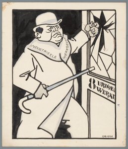 Arbejdsgivere og otte timers arbejdsdag af Patricq Kroon (signed by artist)
