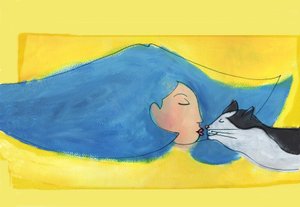 Cat Woman, 2025 (Akryl; digital)