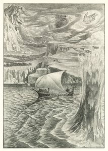 Illustration til Homers Odysseen (litografi)