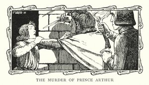 Mordet på prins Arthur (litografi)