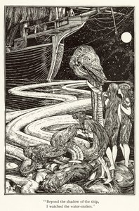 Rime of the Ancient Mariner (gravering) af Patten Wilson