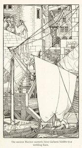 Rime of the Ancient Mariner (gravering) af Patten Wilson