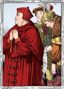 Arresten af kardinal Wolsey, 1902 af Patten Wilson