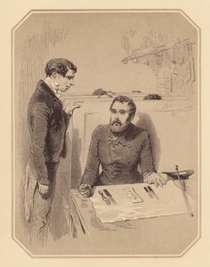 Gavarni i London: Udenlandske herrer i London (litografi)