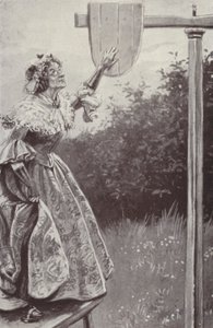 Illustration til Barchester Towers af Anthony Trollope (litho) af Paul (after) Hardy