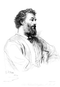 Sir Frederic Leighton, britisk kunstner, c1880-1882..