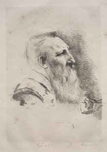 Auguste Rodin af Paul Albert Besnard