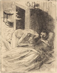 Elendighed Elendighed, ca. 1886. af Paul Albert Besnard