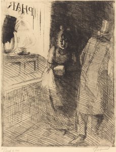 Prostitution La Prostitution, ca. 1886. af Paul Albert Besnard