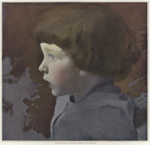 Skitse til et portræt af et barn af Paul Albert Besnard