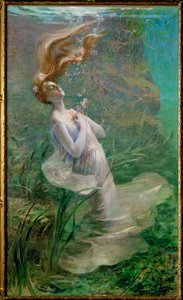 Ophelia af Paul Albert Steck
