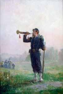 Bugle, c1846-1890 af Paul Alexandre Protais