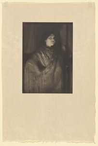 Portræt af Rose Cohen i spansk sjal / Rose Cohen, spansk sjal af Paul B. Haviland