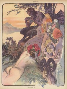 The Golden Age: the Pipes of Pan (farve litho)