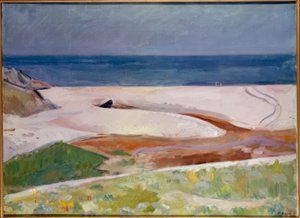 Bretonsk landskab af Paul Basilius Barth