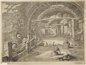 Smedje af Paul Bril