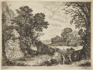 Nymfe og satyr