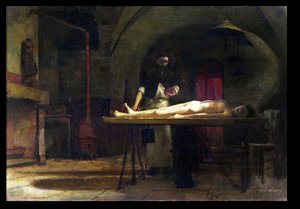 Dissektionsscene af Paul Buffet